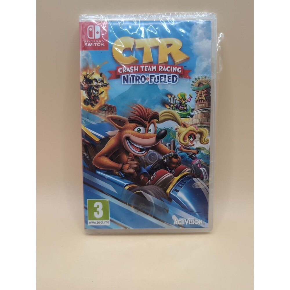 Crash Team Racing CTR Nitro Fueled Nintendo Switch. Brand New & Factory Sealed!